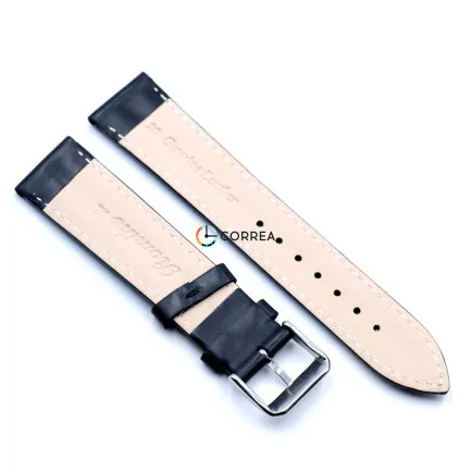 Ремінець з телячої шкіри Bandco чорний R68-27330XL (RBB-027) - 7