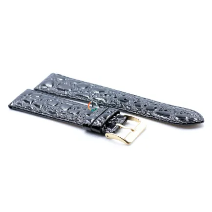 Ремешок из телячьей кожи Bandco черный HB1-00730 (RBB-012) - 7