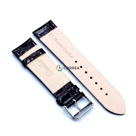 Ремешок из телячьей кожи Bandco коричневый RBV-467H80 (RBK-009) - 10
