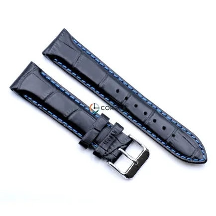 Ремінець з телячої шкіри Bandco чорний RB9-21430/1318 (RBB-013) - 6