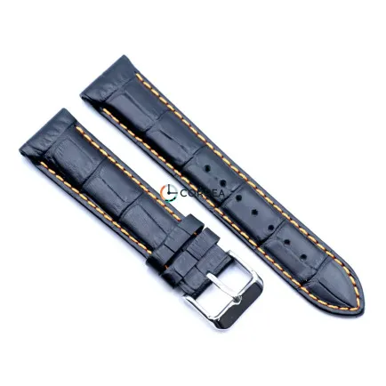 Ремешок из телячьей кожи Bandco черный RB9-21430/14YDQ (RBB-001) - 6