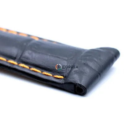 Ремешок из телячьей кожи Bandco черный RB9-21430/14YDQ (RBB-001) - 8
