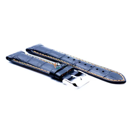 Ремешок из телячьей кожи Bandco черный RB9-21430/14YDQ (RBB-001) - 7