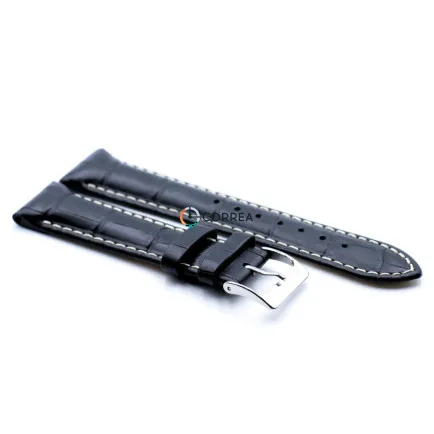 Ремешок из телячьей кожи Bandco черный RB9-21430/265 (RBB-016) - 7