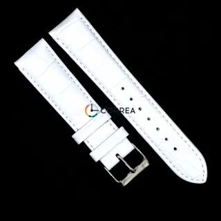 Ремешок из телячьей кожи Bandco белый RB9-21433 (RBW-002)