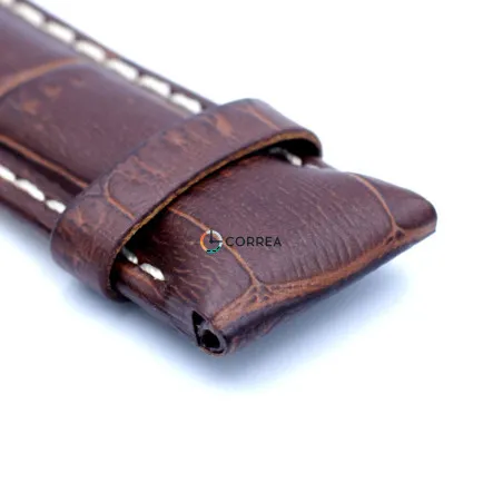 Ремінець з телячої шкіри Bandco коричневий RB9-21480/265 (RBK-004) - 8