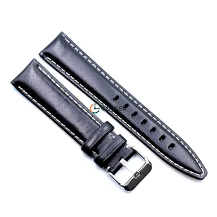Ремінець з телячої шкіри Bandco чорний HSV-22730/265 (RBB-008) - 6