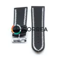 Ремешок из телячьей кожи Bandco черный URB-00930 (RBB-038) - 4