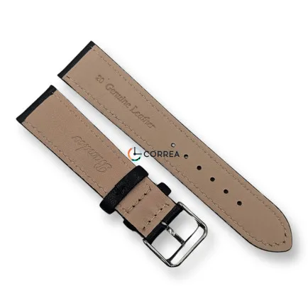 Ремінець із телячої шкіри Bandco чорний AAB-95030 (RBB-045) - 7