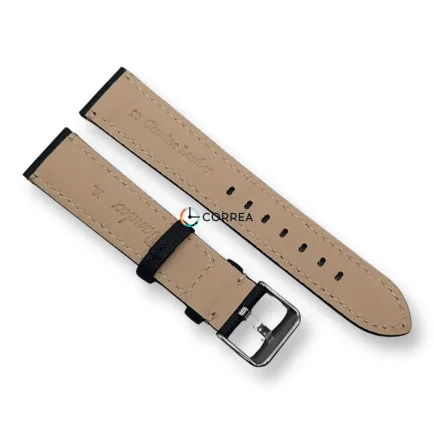 Ремінець із телячої шкіри Bandco чорний AAB50-20430 (RBB-046) - 10