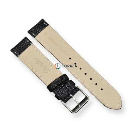 Ремешок из телячьей кожи Bandco черный RBV-42130 (RBB-049) - 8