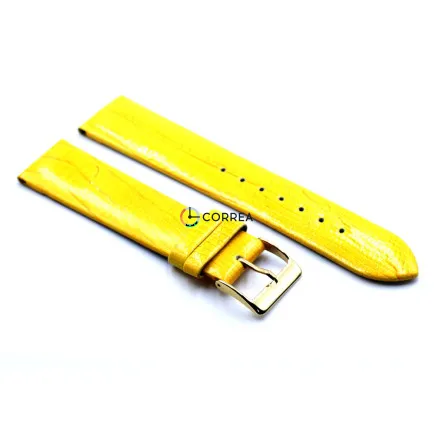 Ремінець з телячої шкіри Bandco жовтий RBC-003 - 8