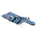 Ремінець з телячої шкіри Bandco синій RBC-004 - 3