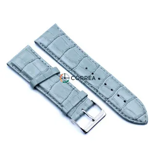 Ремешок из телячьей кожи Bandco серый RBC-007