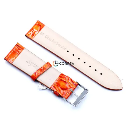 Ремешок из телячьей кожи Bandco оранжевый RBC-013 - 8