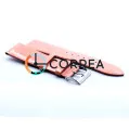 Ремінець з телячої шкіри Bandco рожевий RBC-014 - 2