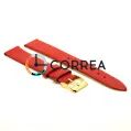 Ремешок из телячьей кожи Bandco красный USA-00950 (RBC-044) - 4
