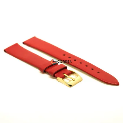 Ремешок из телячьей кожи Bandco красный USA-00950 (RBC-044) - 9