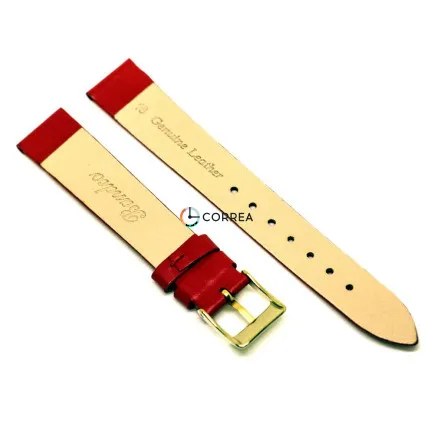 Ремешок из телячьей кожи Bandco красный USA-00950 (RBC-044) - 7