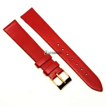 Ремешок из телячьей кожи Bandco красный USA-00950 (RBC-044) - 6