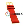 Ремешок из телячьей кожи Bandco красный USA-00950 (RBC-044) - 3