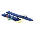 Ремешок из телячьей кожи Bandco синий USA-00941 (RBC-045) - 2