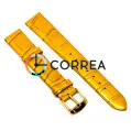 Ремешок из телячьей кожи Bandco золотой RBC-047 - 1