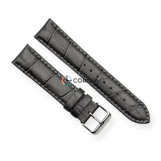 Ремешок из телячьей кожи Bandco серый RBV-21432 (RBC-055)