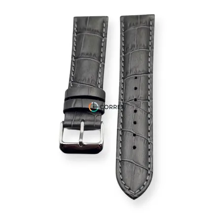 Ремешок из телячьей кожи Bandco серый RBV-21432 (RBC-055) - 7