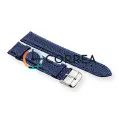 Ремешок из телячьей кожи Bandco синий RBV-42140 (RBC-056) - 3