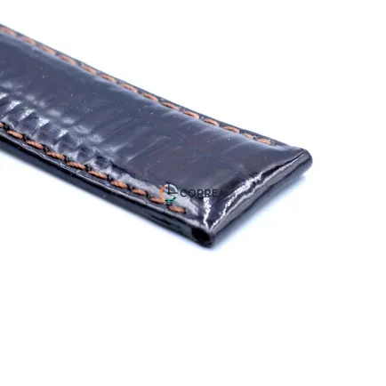 Ремешок из телячьей кожи Bandco коричневый RBK-028 - 8