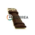 Ремешок из телячьей кожи Bandco коричневый RBV-21480зауж (RBK-061) - 2