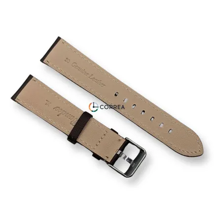 Ремешок из телячьей кожи Bandco коричневый AAB50-20481 (RBK-072) - 10