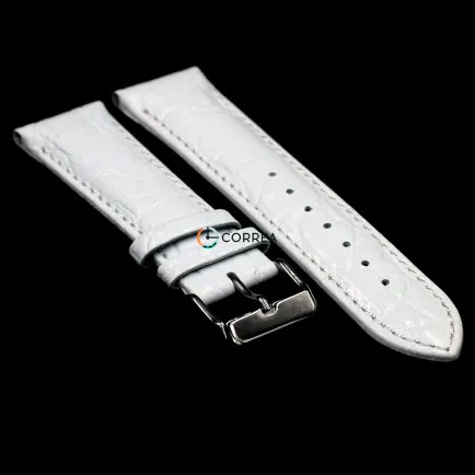 Ремешок из телячьей кожи Bandco белый RBW-003 - 8
