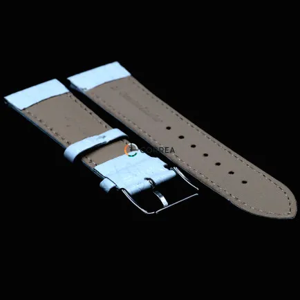 Ремешок из телячьей кожи Bandco белый RBW-003 - 7