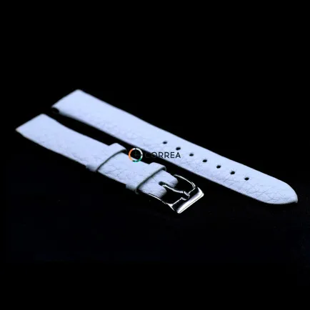 Ремешок из телячьей кожи Bandco белый RBW-011 - 9