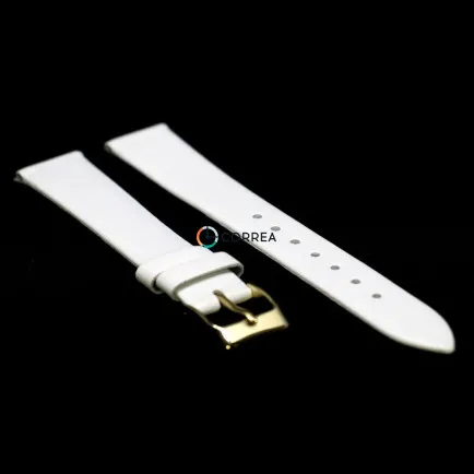 Ремешок из телячьей кожи Bandco белый USA-00933 (RBW-016) - 7