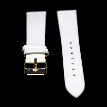 Ремешок из телячьей кожи Bandco белый USA-00933 (RBW-016) - 8