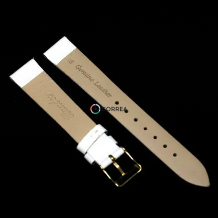 Ремешок из телячьей кожи Bandco белый USA-00933 (RBW-016) - 9