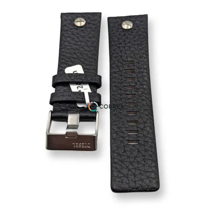 Ремешок кожаный Diesel черный RD-005b - 7