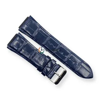 Ремешок кожаный для часов Guess W0040 синий RG-101