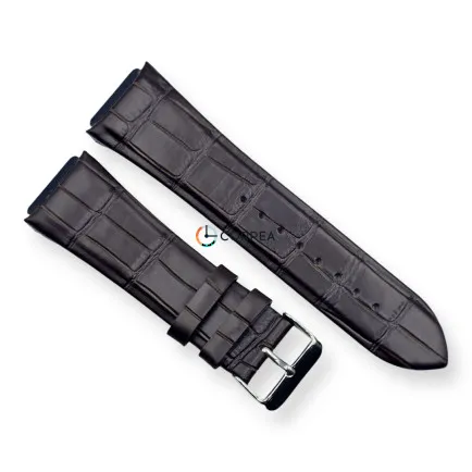 Ремешок кожаный для часов Guess W0040 коричневый RG-101 - 6