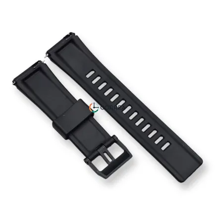 Каучуковий ремінець для годинника Casio GA-2000 PRG-600 чорний RKCA-523 - 9