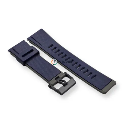 Каучуковий ремінець для годинника Casio GA-2000 PRG-600 PRW-6600 PRG-650 синій RKCA-523 - 10