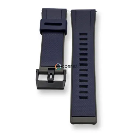 Каучуковий ремінець для годинника Casio GA-2000 PRG-600 PRW-6600 PRG-650 синій RKCA-523 - 7