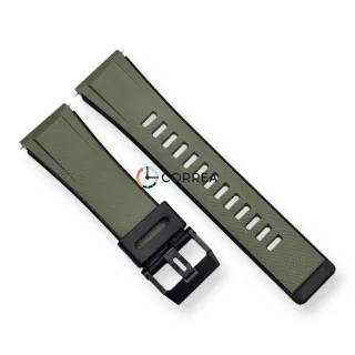 Каучуковий ремінець для годинника Casio GA-2000 PRG-600 PRW-6600 PRG-650 хакі RKCA-523