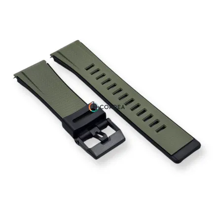 Каучуковий ремінець для годинника Casio GA-2000 PRG-600 PRW-6600 PRG-650 хакі RKCA-523 - 9
