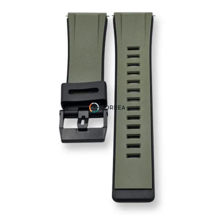 Каучуковий ремінець для годинника Casio GA-2000 PRG-600 PRW-6600 PRG-650 хакі RKCA-523 - 7