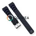 Каучуковый ремешок для часов Seiko Prospex SKX007 черный RKSE-101 - 1