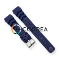 Каучуковый ремешок для часов Seiko Prospex SKX007 синий RKSE-101 - 1